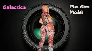 Meet Galactica: Plus Size Model