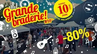 La grande braderie SonoVente.com revient le 10 juin pour sa 10ème édition !
