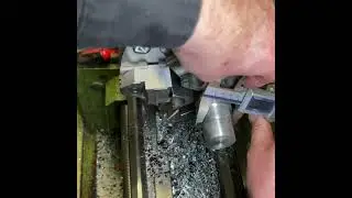 turning operation on #lathe machine #machinist #practical