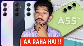 Samsung Galaxy A55 Leaks 2024🔥 Samsung A55 5G Launch & Camera !!