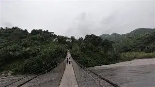 Philippines River crossing leading to Haduan falls