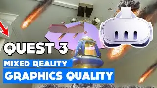 WOULD THE QUEST 3 MIXED REALITY GRAPHICS MAKE THE DINOSAURS GO EXTINCT? FIRST ENCOUNTERS!