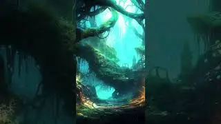 Beautiful Forest Music • Flute & Enchanting Vocals #shorts