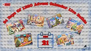 -Day 21- 24 Days Of LEGO Advent Calendar Live Builds #lego #legolivebuild #christmas #adventcalendar