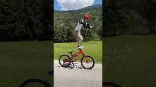 Biking X Freerunning!🤯 #shorts