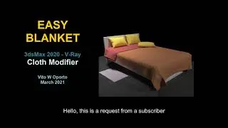 Easy Blanket with Cloth Modifier - Basic Level