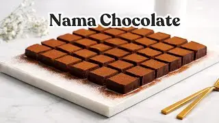 Failproof Nama Chocolate recipe 🍫 (Royce Copycat)