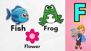 Names Of A To Z Alphabets With Pictures For Kids : बच्चो के लिए अंग्रेजी अक्षर के नाम : #kidssong