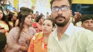 Ki Vir Tarpor Kada Fera Prthe Abar Bristy 🙆🙆🙆#Siliguri pandal hopping