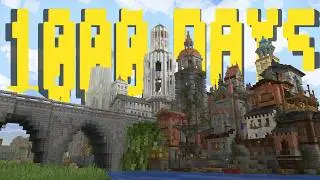 I Spent 1000 DAYS Building In My Forever World