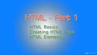 Learn HTML in 20mins : Part-1