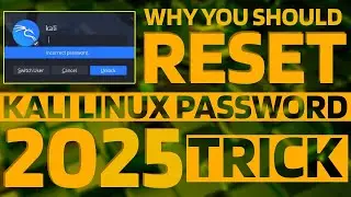 How to Reset Forgotten Password on Kali Linux #1