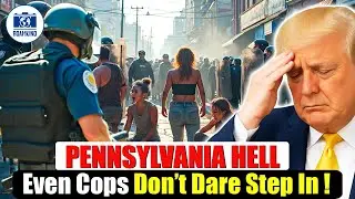 Homeless Crisis: Inside Pennsylvania’s HOMELESS HELL – Even Cops Don’t Dare Step In!
