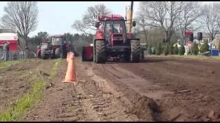 Wedstrijd Schijf 2015  Berry Kok Case 1056xl 5.5 t
