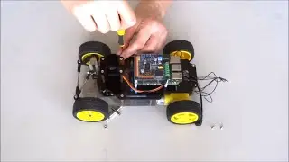 Assemble XiaoR Geek Donkey Car Raspberry Pi Robot Step 9: Install the Upper Deck