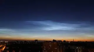 Noctilucent clouds in motion
