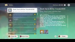 This is what happen in Genshin Impact 1 year anniversary | Genshin Impact Mihoyo Anniversary