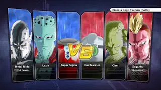 XV2 (PC): Super Sigma/Lezik/Metal Rildo Full Power vs Koichiarator/Obni/Saganbo Potenziato