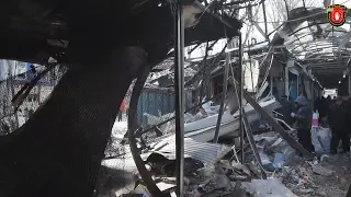 Киевский район Донецка - жесточайшие последствия!!!