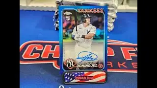 Monster 2024 Topps Chrome Jumbo Box Break for fairchailiii