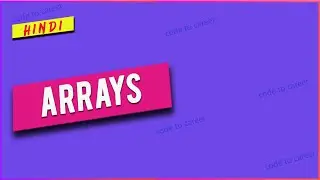HINDI Arrays