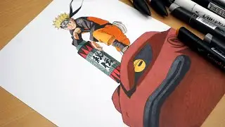 Drawing Naruto And Gamakichi