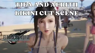 FINAL FANTASY VII REBIRTH Tifa/Aerith Bikini Beach Scenes Japanese Audio English Sub