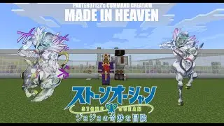 JoJo Stand Showcase MCPE/MCBE-Made in Heaven