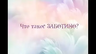 Что такое ЗАБОТИНО?