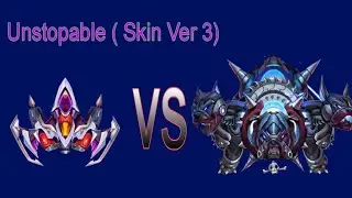 Space shooter Unstopable ( Skin ver 3 ) vs guild Boss 3