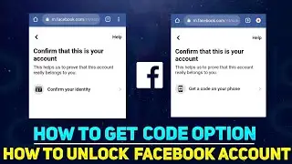 HOW TO UNLOCK FACEBOOK ACCOUNT/ YOUR ACCOUNT HAS BEEN LOCKED/ CONFIRM YOUR IDENTITY #