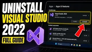 How to uninstall Visual Studio 2022 and components - Full Guide