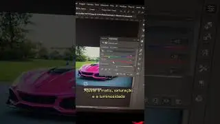 Mude de cor facilmente - Tutorial curto do Photoshop #emilysouza #photoshop #tutorial #carro