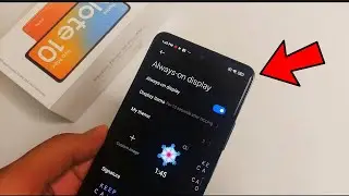 Redmi Note 10 pro/Max (Always On display) Problem Solved| Make AOD Parament On Redmi Note 10,Pro,max