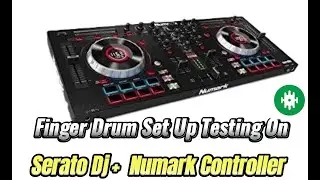 How To Setup And Play Drums on Numark Dj Controller | Best Finger Drumming Tutorial Lesson