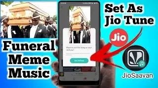 FUNERAL DANCING MEME MUSIC SET AS JIO TUNE | Coffin Meme Tune Set On Jio | Funeral Meme Jio Tune !