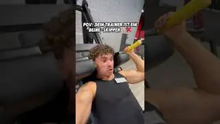 POV: Dein Trainer ist ein Beine-Skipper…🦵❌