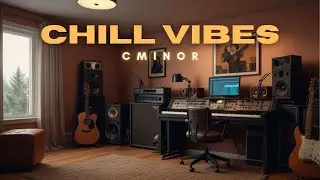 Chill Neo-Soul Lofi Jam | Guitar Backing Track [C Minor]
