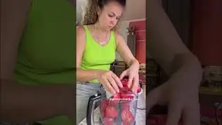 Помидоры в собственном соке 🍅🍅🍅#заготовкиназиму #рецепты #жизньзагородом #закруткиназиму
