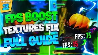 Fortnite Chapter 2 FPS Boost & Stutters Fix Full Guide Lag Fix 2020 1