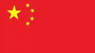 East Asia Flag Animation