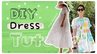DIY Tutorial Video I Reglan Sleeve Dress