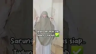 Instant Khadijah free purdah available now, grab now before sold out‼️ #hijabfashion