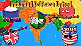 India And Pakistan United ✨[United and Interesting]✨✨ #countryballs #worldprovinces
