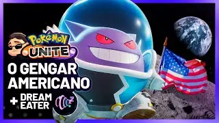 TRAZENDO O GENGAR PRAS TERRAS NORTE AMERICANAS! Pokemon Unite Gengar Gameplay