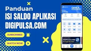 Cara Isi Saldo Aplikasi Digipulsa.com Melalui QRIS Otomatis