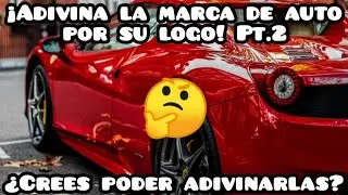 ¡Adivina la marca de auto por su logo! Pt.2