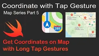 Add Markers / Annotation on a Map with Long Tap Gesture in Swift - Apple Maps