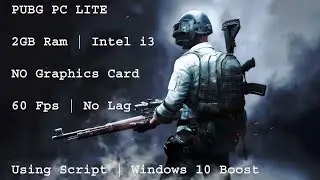 How to boost PUBG PC LITE fps in low end pc