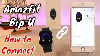 How to connect Amazfit Bip U to iphone with Zepp IOS App